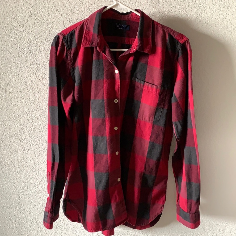 GAP Checker Flannel